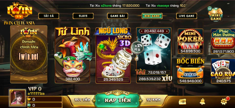 Đôi nét về quay Slot Mini Poker Iwin